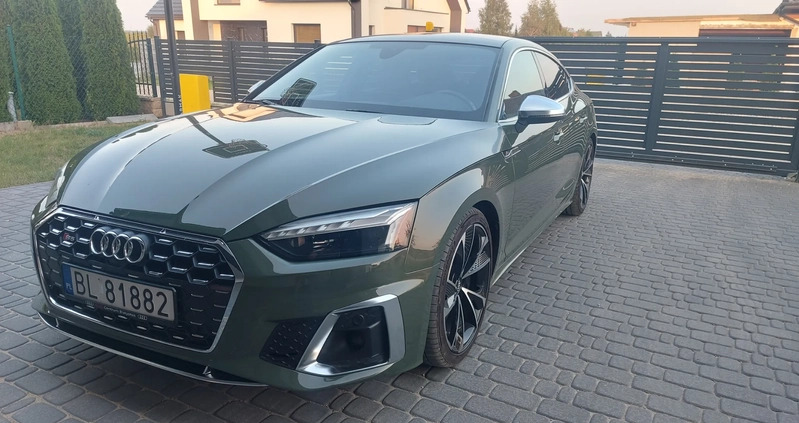 Audi S5 cena 209000 przebieg: 29350, rok produkcji 2021 z Łomża małe 232